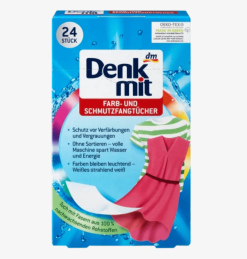 Giấy giặt chống phai và loang màu quần áo Denkmit