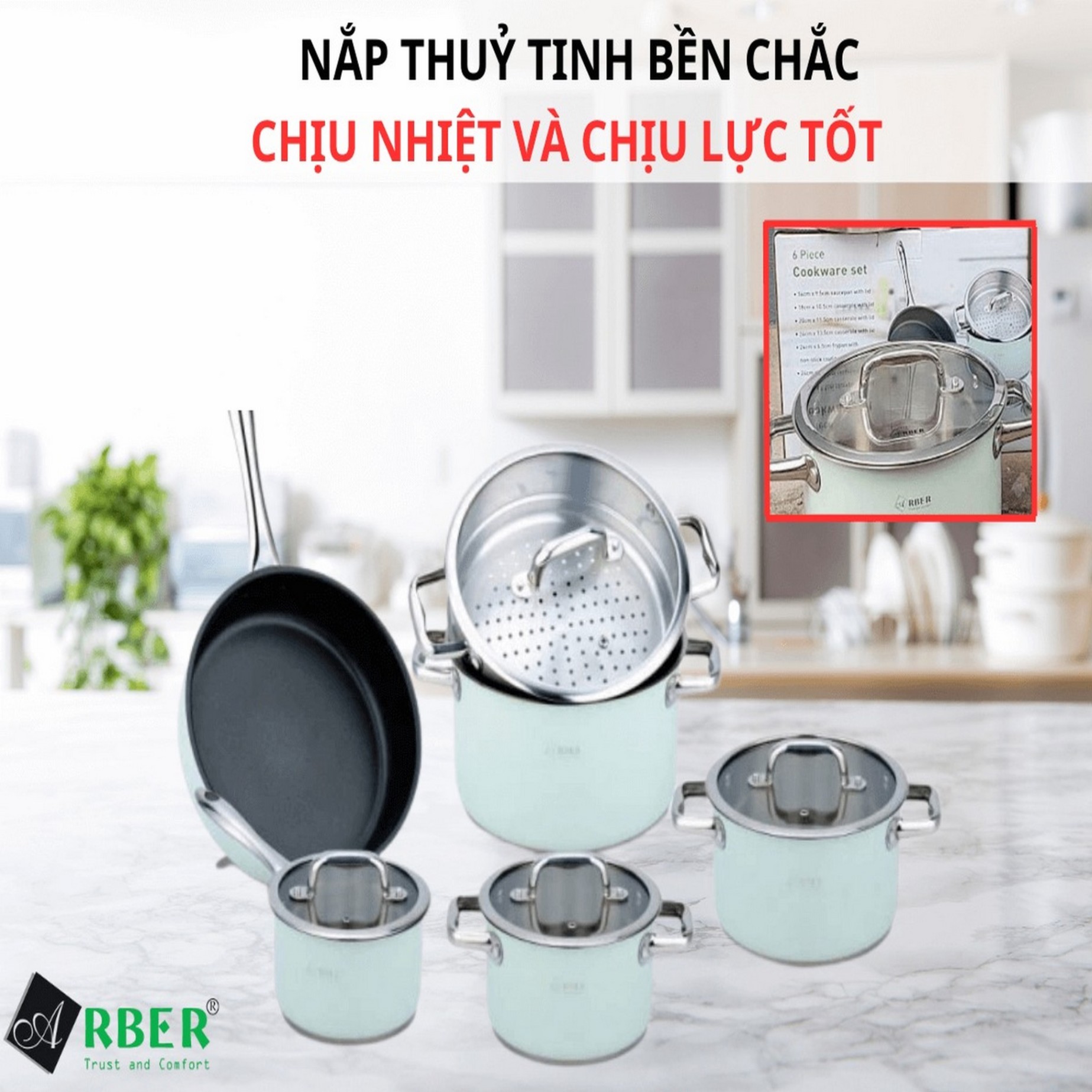 Bộ nồi arber AN05XC