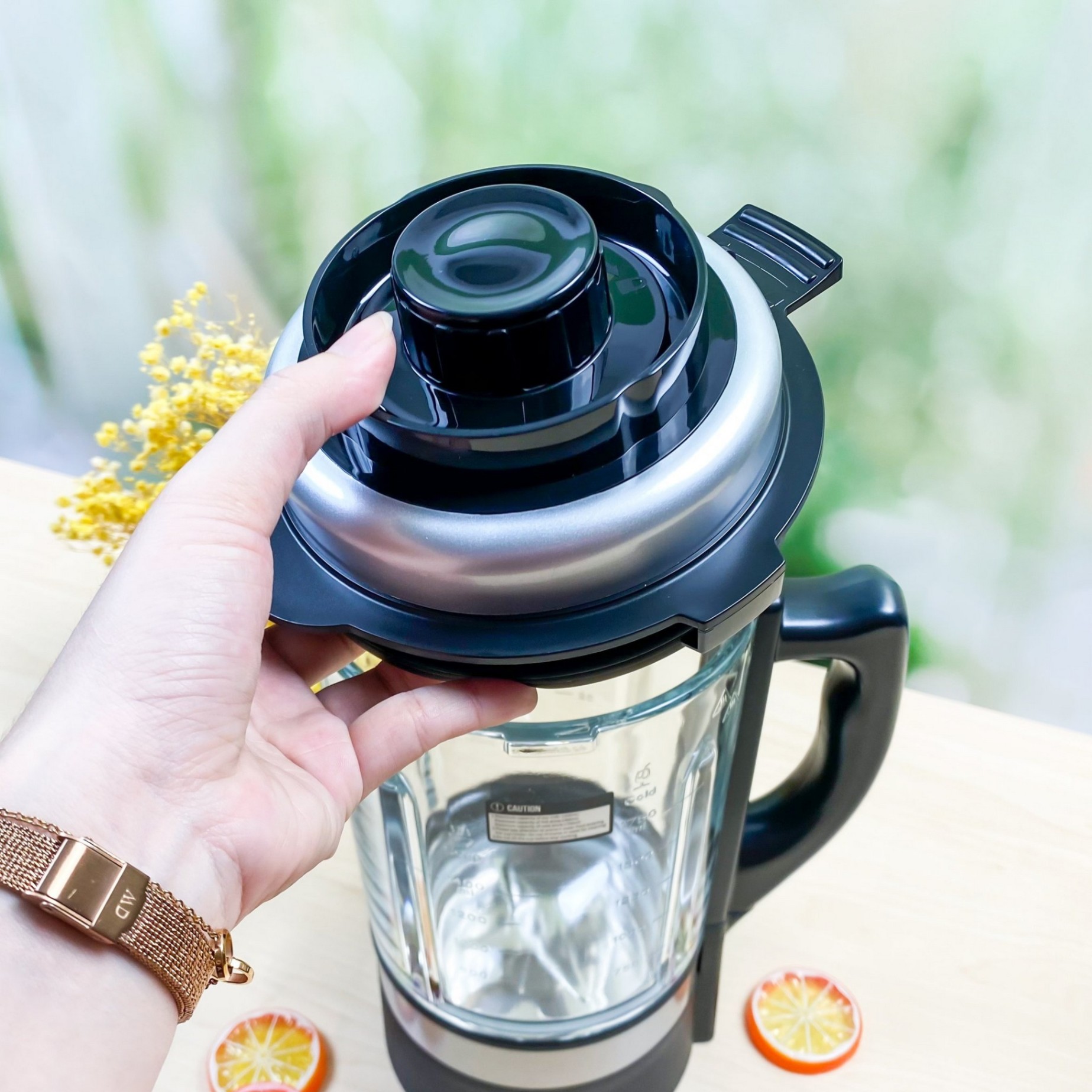 Máy xay sữa hạt Arber MLSH9W 1,75L