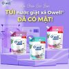 Nước giặt xả Owell dạng túi Tinh Dầu Thơm