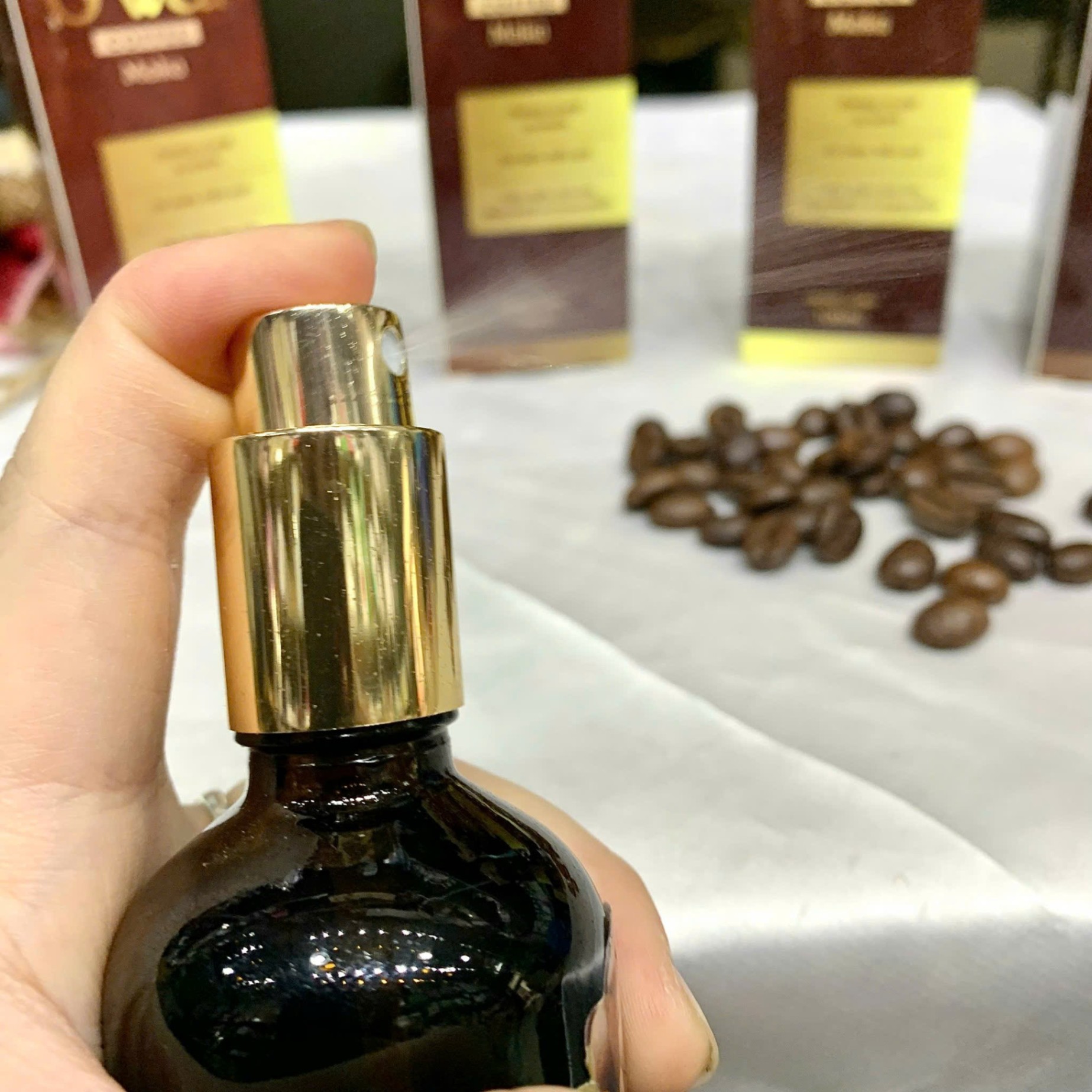 XỊT TINH DẦU O'WELL HƯƠNG MOKA