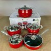 Bộ nồi Arber khum đỏ 06SMD