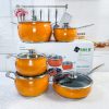 Bộ nồi 5 món mầu cam AN-06SMC