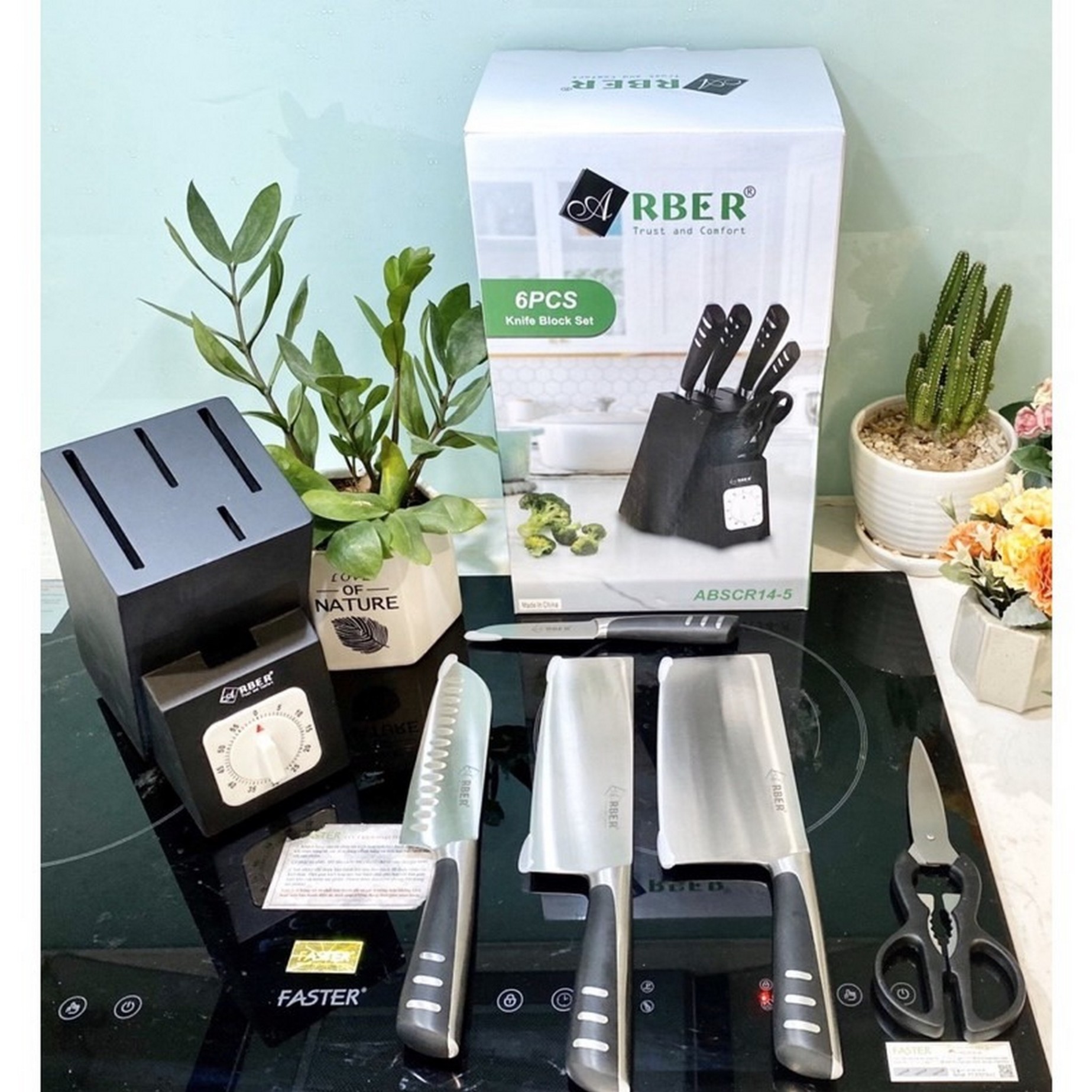 ABSCR14-5 Bộ dao 5 món