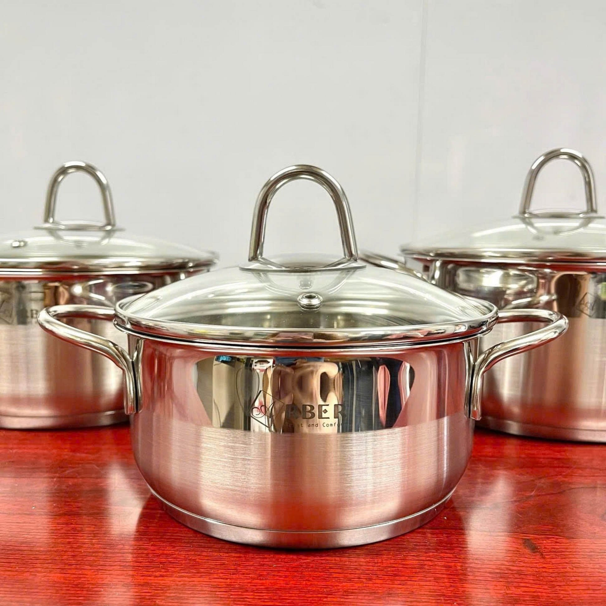 Bộ nồi inox Arber 5 món SALMON