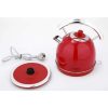 Ấm siêu tốc kiểu dáng dung tích 1.8 lít, màu đỏ