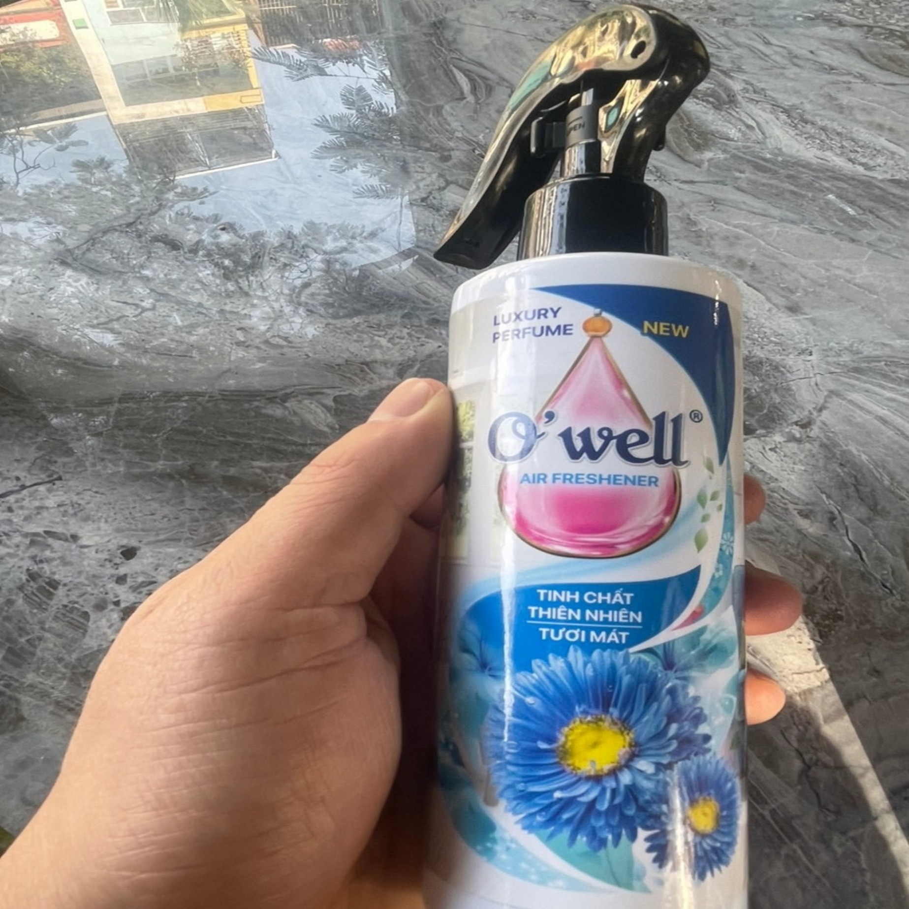 Nước hoa xịt phòng O'well hương tươi mát