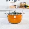 Bộ nồi 5 món mầu cam AN-06SMC
