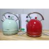 Ấm siêu tốc kiểu dáng dung tích 1.8 lít, màu đỏ