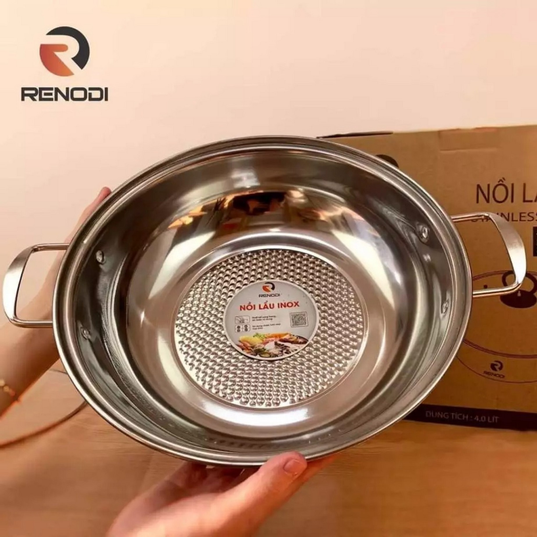 Nồi lẩu inox Renodi model: Robl-30