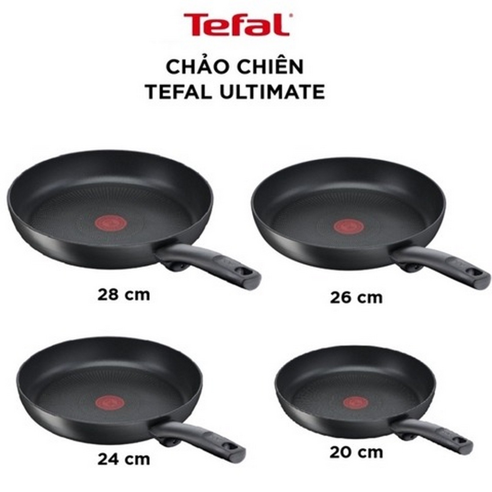 Chảo chiên Tefal Ultimate 28cm