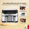 Nồi chiên không dầu 2 ngăn Tefal 2in1 EY905D10 - 8.3L - điện tử