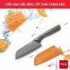 Dao làm bếp phủ Titanium bản lớn Santoku Tefal Fresh Kitchen K1220104-12cm