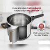 Nồi áp suất cơ inox Tefal Secure 5 Neo 4L - tay cầm đen, núm vặn xanh lá