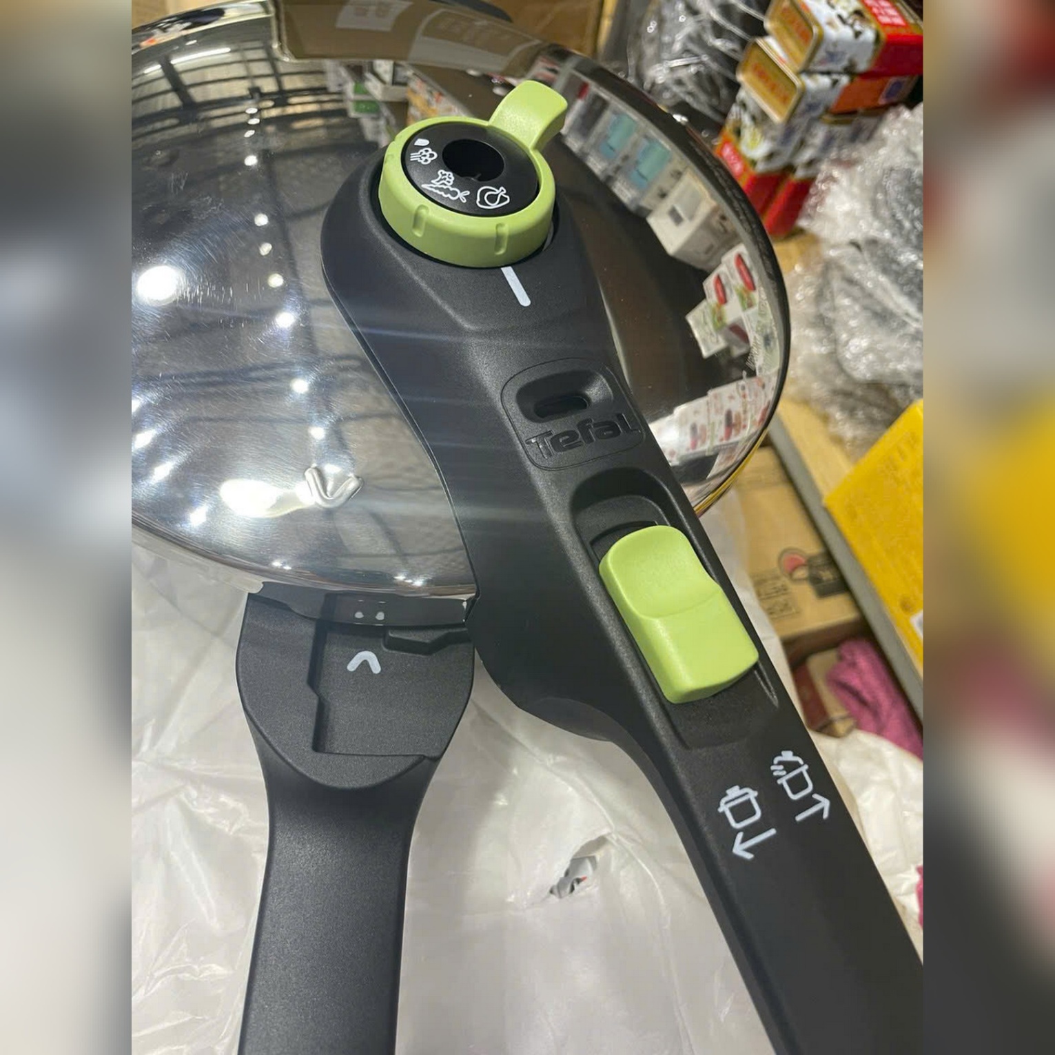 Nồi áp suất Inox cao cấp Tefal Secure Trendy, 4L