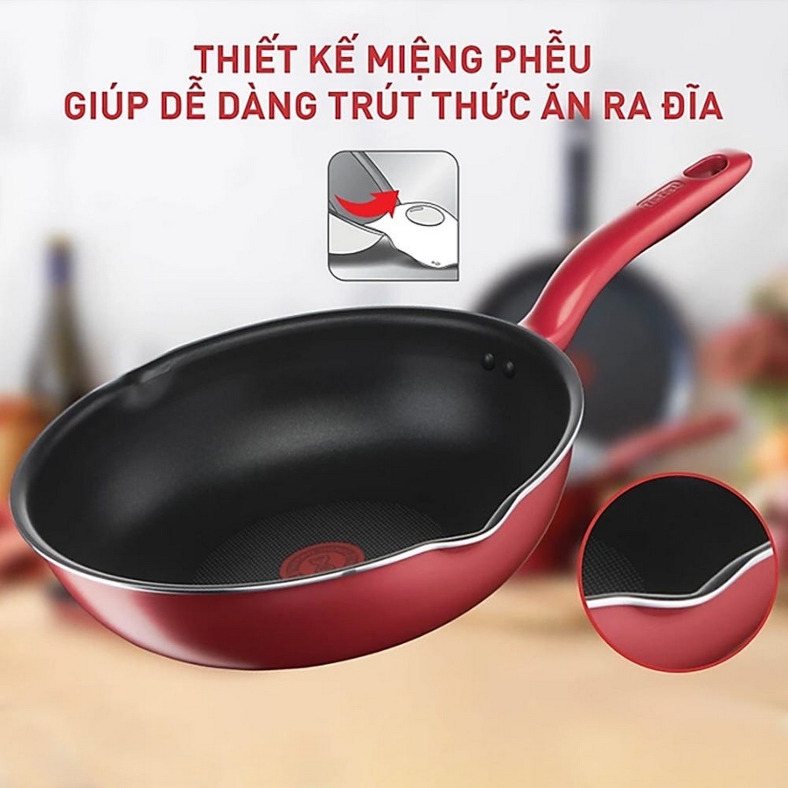 Chảo chiên sâu lòng Tefal So Chef 28cm