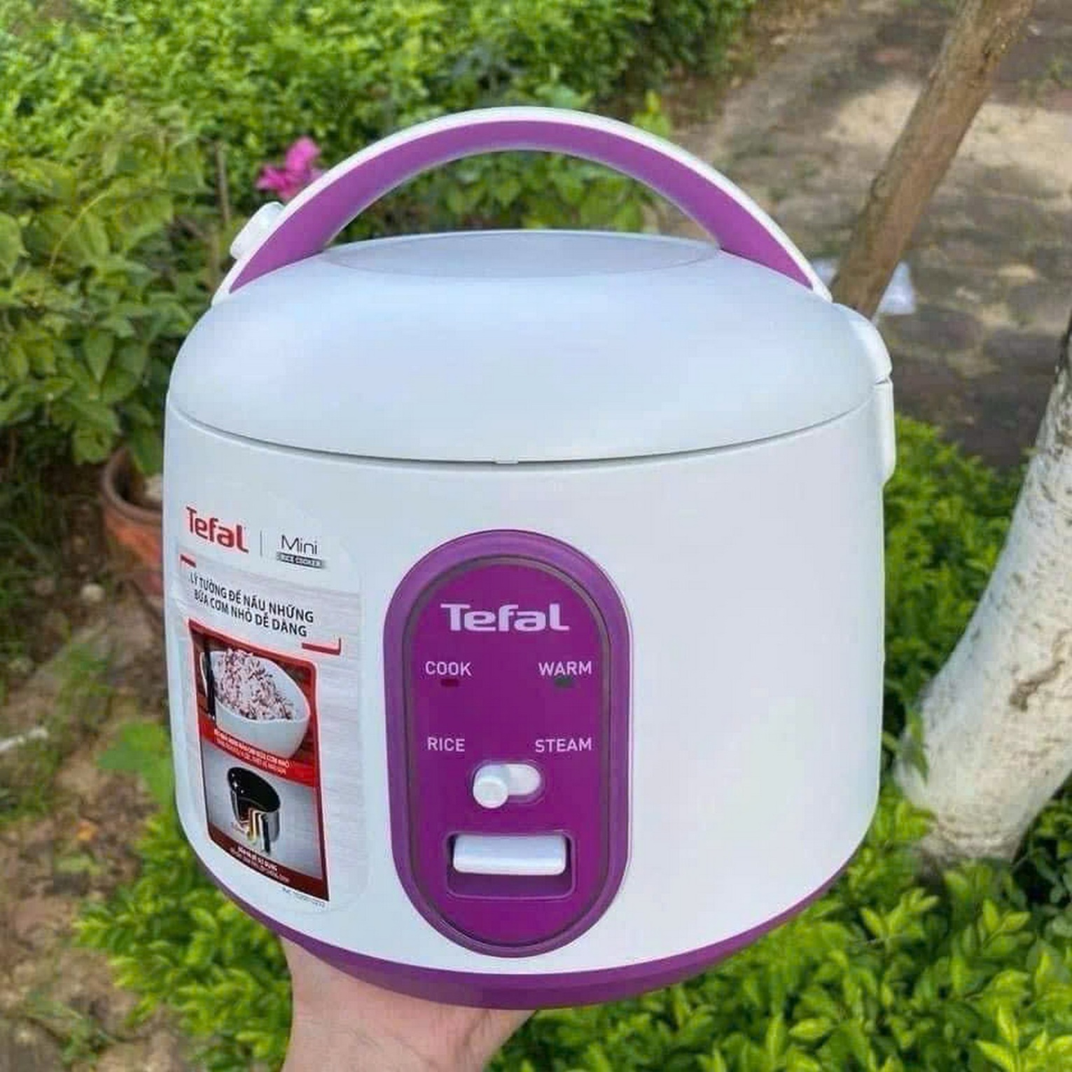 Nồi cơm điện cơ mini Tefal RK224168 - 0.7L
