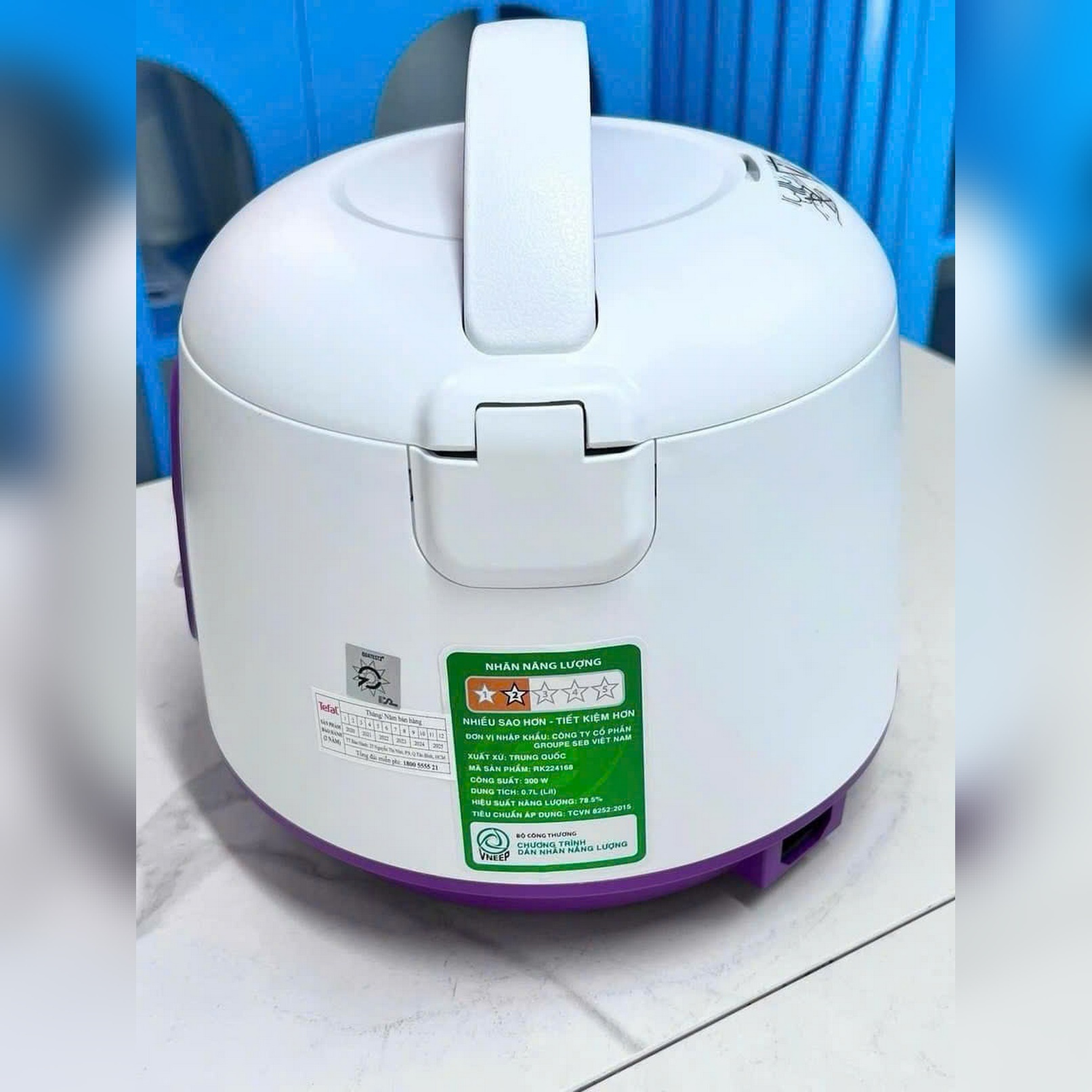 Nồi cơm điện cơ mini Tefal RK224168 - 0.7L