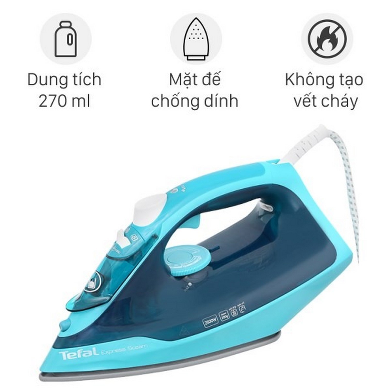 Bàn ủi hơi nước Tefal FV2867E0