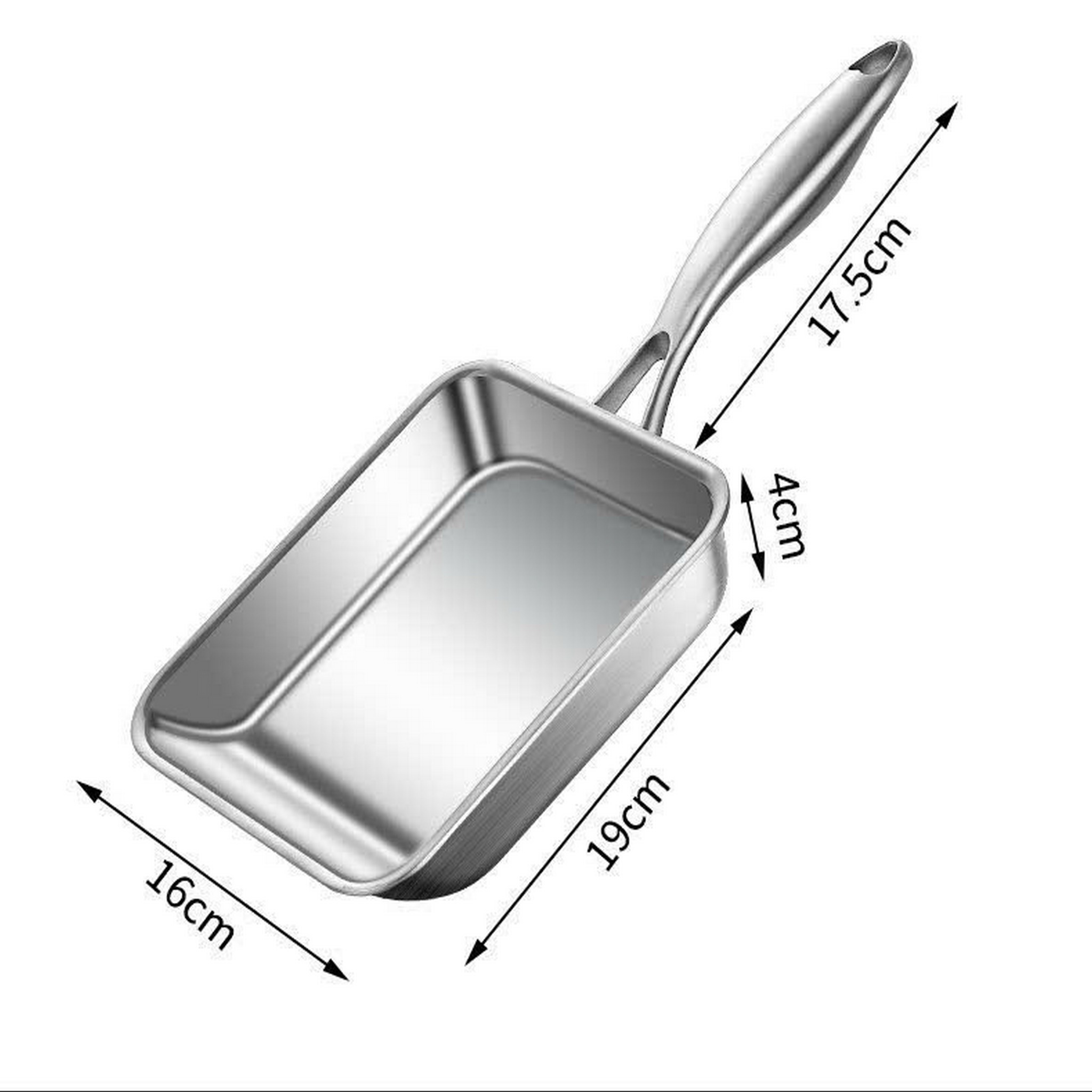 Chảo vuông inox Seka SK6020