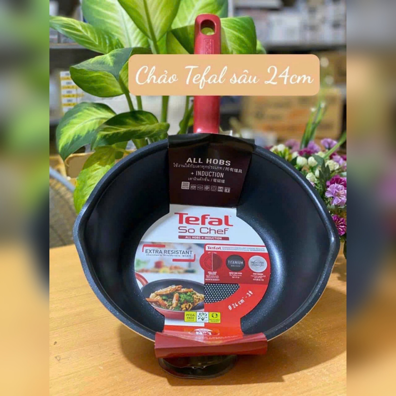 Chảo chiên sâu lòng Tefal So Chef 28cm