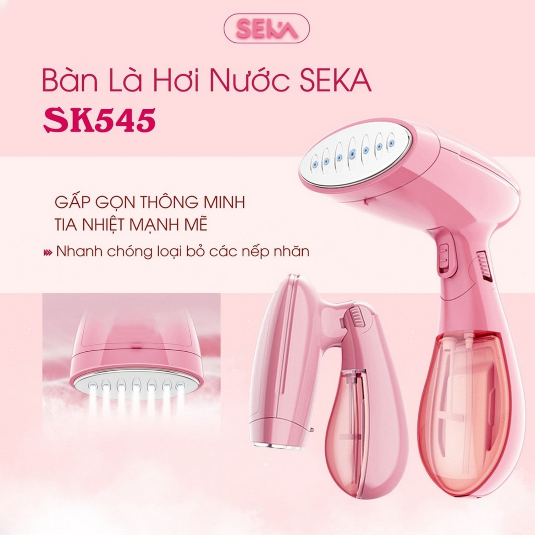 Bàn là hơi nước Seka SK545
