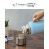 Phích giữ nhiệt 2 lớp inox Kaiyo màu xanh mint, dung tích 2,2L