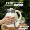 Ấm siêu tốc 2 lớp cool touch 1.5l Kaiyo, màu trắng
