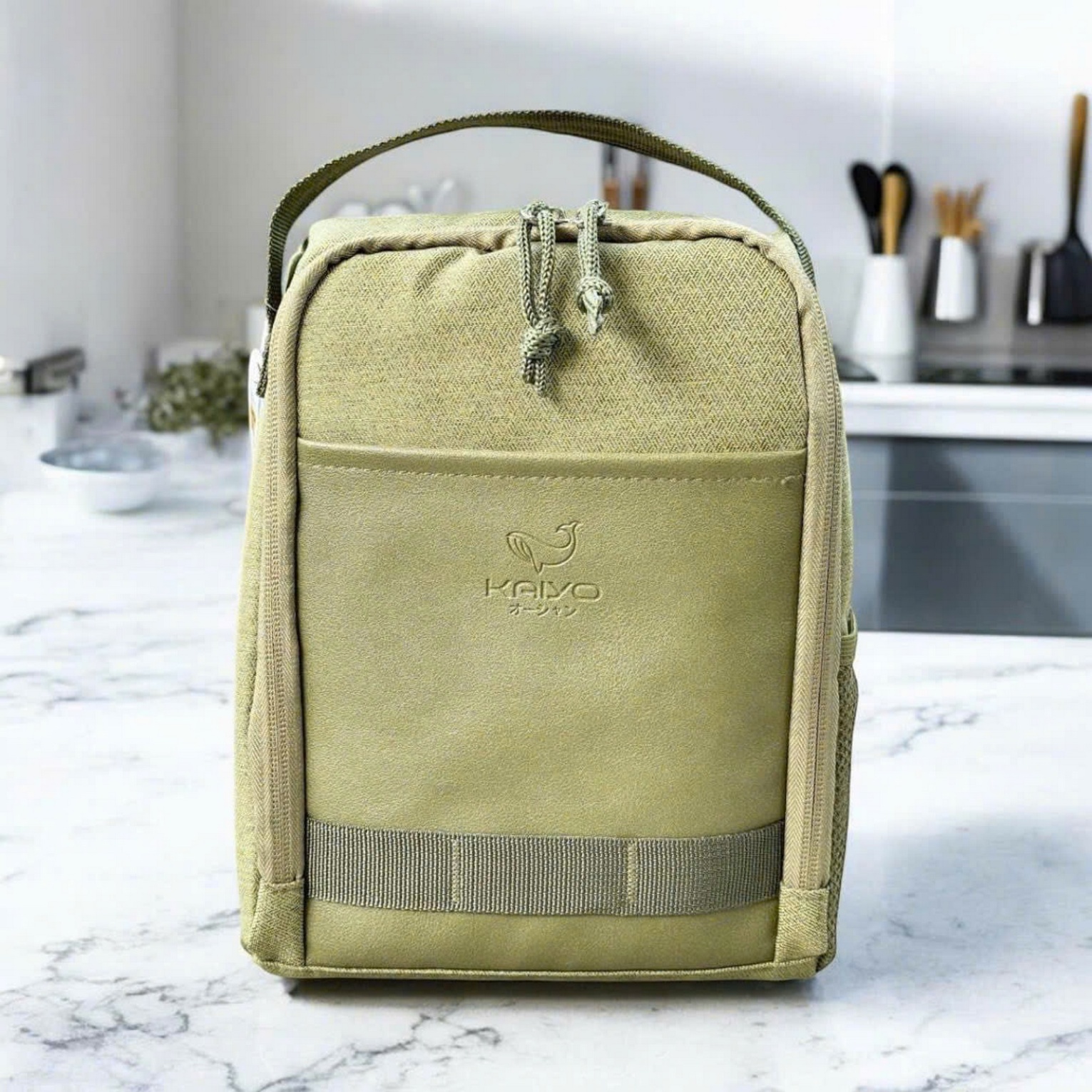 Túi giữ nhiệt Kaiyo, màu ghi