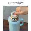 Phích giữ nhiệt 2 lớp inox Kaiyo màu xanh mint, dung tích 2,2L