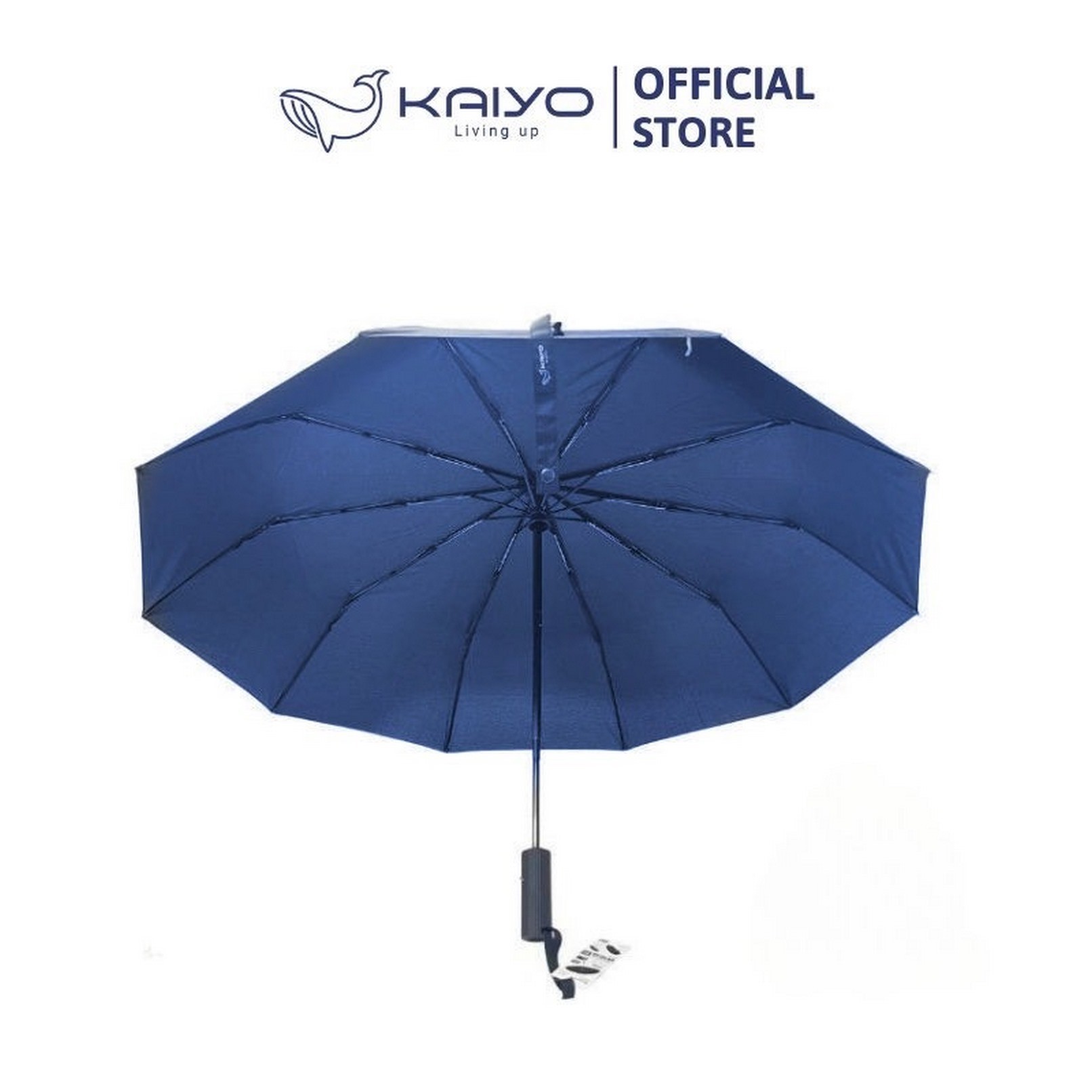 Ô gấp gọn tự động hai chiều 10 nam Kaiyo, màu xanh navy