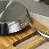 Chảo inox chống dính hoa văn nổi Tri-Ply đáy liền Kaiyo, size 26cm