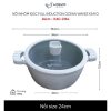 Nồi nhôm đức full induction Ocean Waves Kaiyo size 24cm