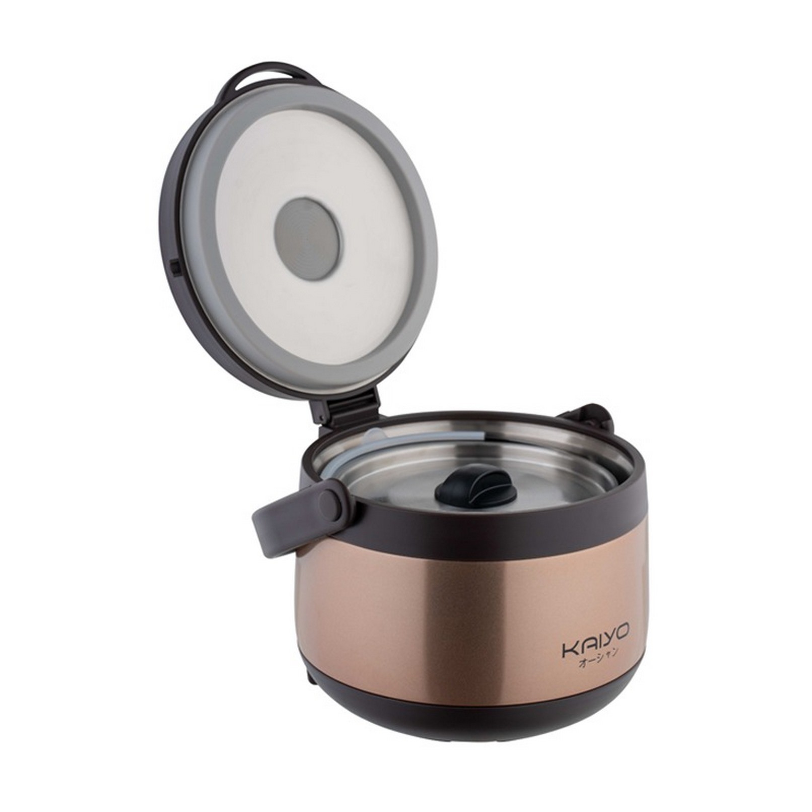 Nồi ủ chân không Kaiyo màu vàng, dung tích 3,0 lít