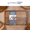 Khay gỗ Kaiyo hình chữ nhật, kích thước 30x20x2cm