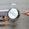 Chảo đúc inox 3 lớp đáy liền sâu lòng Tri-Ply Kaiyo size 26cm