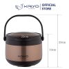 Nồi ủ chân không Kaiyo màu vàng, dung tích 3,0 lít