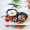 Chảo gang Oceno có vòi rót màu hồng 16cm