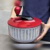 Rổ quay rau li tâm Kaiyo, dung tích 5.5 lít màu đỏ