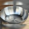 Chảo đúc inox 3 lớp đáy liền sâu lòng Tri-Ply Kaiyo size 26cm