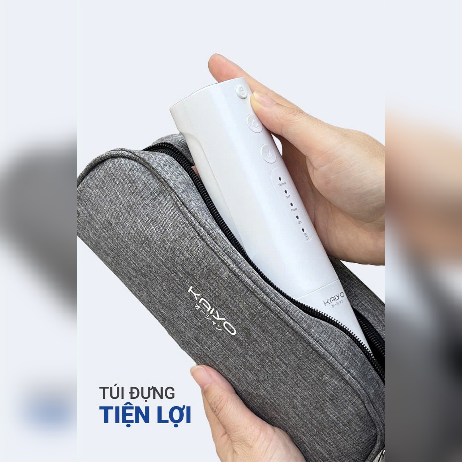 Máy tăm nước Extra Water tank4 chế độ kaiyo màu trắng