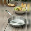 Chảo đúc inox 316 lớp đáy liền 5-Ply Premium Kaiyo size 20cm Không có chống dính
