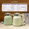 Ấm siêu tốc 2 lớp cool touch 1.5l Kaiyo , màu xanh mint