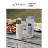 Bình giữ nhiệt 2 lớp inox Kaiyo màu be 600ml