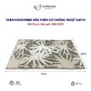 Thảm microfiber siêu thấm có chống trượt Kaiyo 50*70cm màu nâu