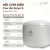 Nồi cơm điện cao tần IH Kaiyo 1L