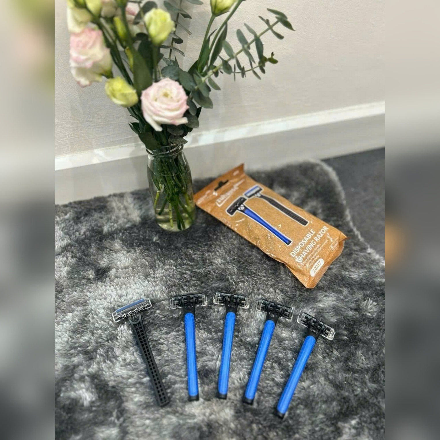 ZB987-Dao cạo râu, chất liệu: hợp kim kẽm+ABS+thép không gỉ, không hoạt động bằng điện, hiệu ZUHAUSE