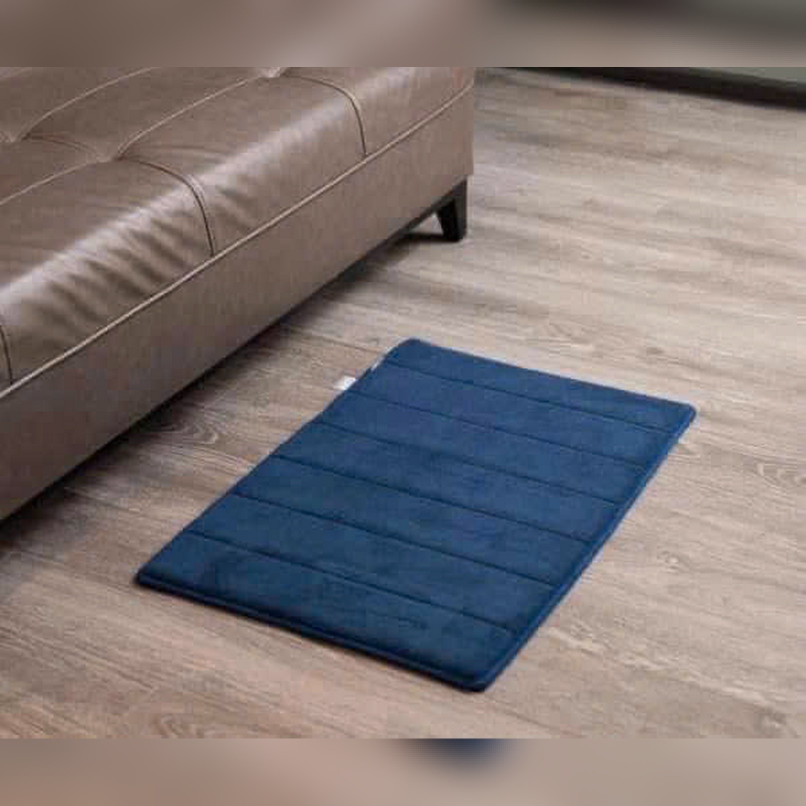 ZB83 Thảm chùi chân chất liệu: Polyester, kích thước 70*46cm (màu ghi tối, ghi sáng, nâu, xanh lam, tím)