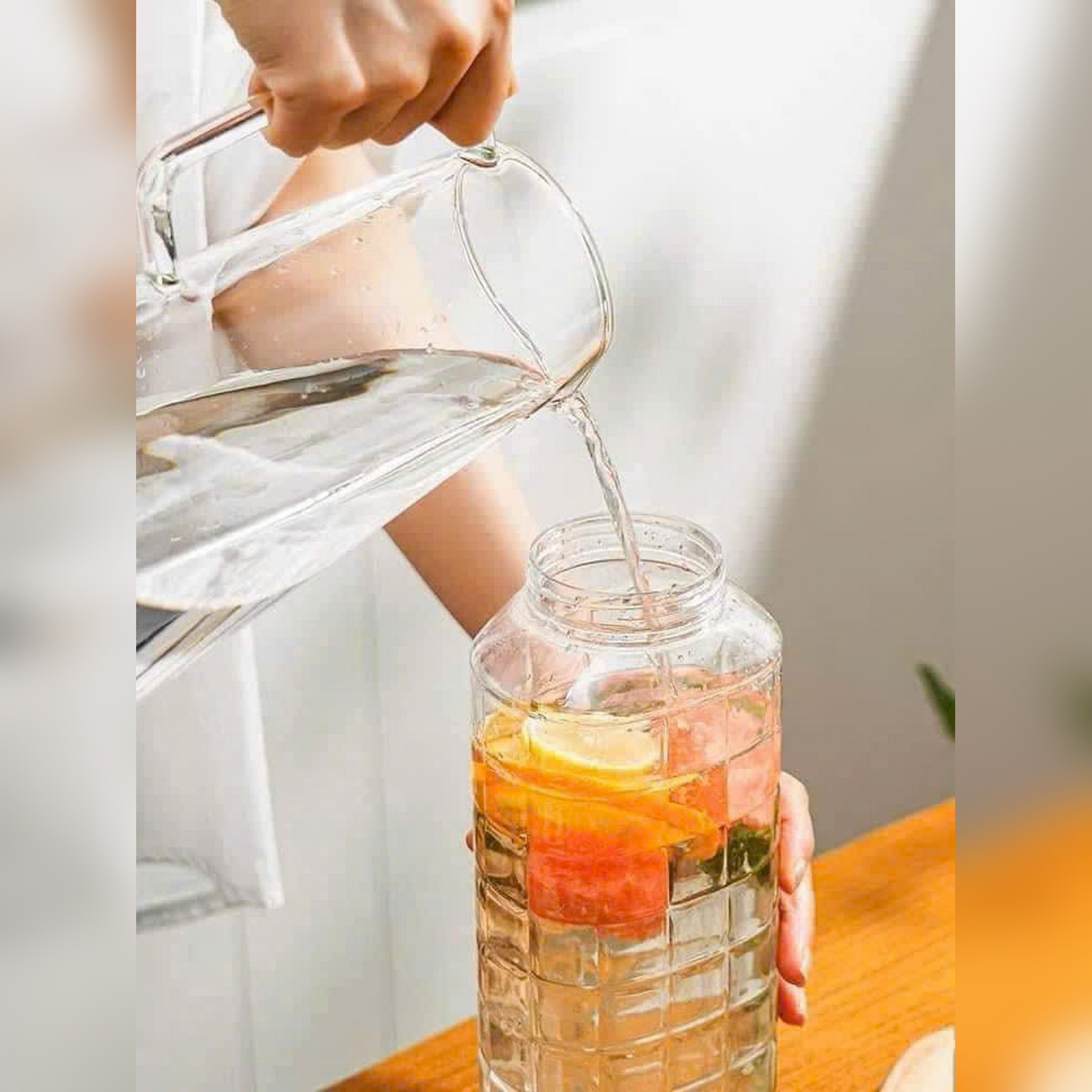 Bình nước Lock&lock JUG 1L HAP810_ORALCARE_MT (HAP811WHT)