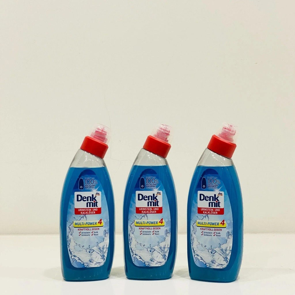 Nước tẩy rửa nhà vệ sinh xanh dương Urinstein und Kalklöser 750ml